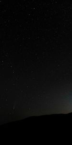 Noche,Brillar,Luz,Cielo Estrellado,Cerro,Loma,Oscuro