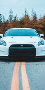 Nissan Gt R,Спорткар,Тачки (Cars),Вид Спереди,Ниссан (Nissan)