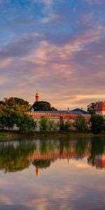 Monastère De Novodievitchi Vierge Smolensk,Monastère Notre Dame Smolensk De Novodevitchi,Moscou,Été,Villes