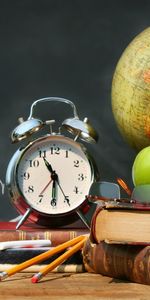 Objects,Clock,Still Life,Books