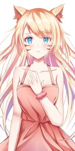 Oreilles,Neko,Opinion,Vue,Fille,Anime