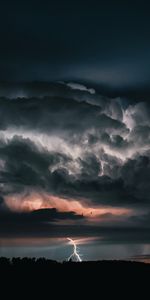 Relámpago,Tormenta,Oscuro,Principalmente Nublado,Nublado,Nubes,Cielo