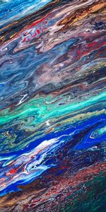 Paint,Multicolored,Motley,Divorces,Texture,Abstract,Liquid