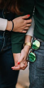 Pair,Touch,Touching,Spectacles,Hands,Tenderness,Couple,Glasses,Love