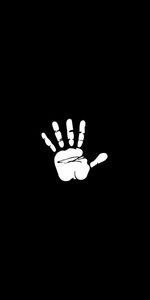 Palm,Bw,Hand,Chb,Art,Vector