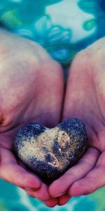 Palms,Rock,Palm,Hands,Heart,Stone,Love