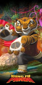 Tigres,Kung Fu Panda,Dibujos Animados