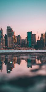 Panorama,Australia,Cities,Sunset,City