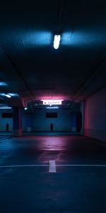 Parking,Shine,Miscellanea,Miscellaneous,Light,Underground,Neon