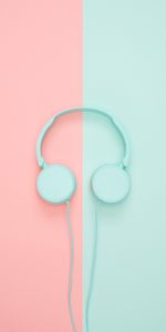 Pastel,Pink,Headphones,Minimalism