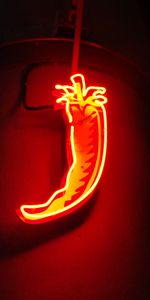 Pepper,Shine,Light,Miscellanea,Miscellaneous,Art,Neon