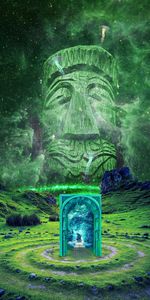 Photoshop,Imagination,Totem,Portal,Fantasy