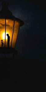 Silhouettes,Lampe,Photoshop,Sombre