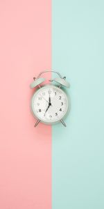 Pink,Alarm Clock,Pastel,Minimalism