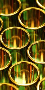 Pipes,Tubing,Texture,Form,Circles,Textures,Forms,Gold