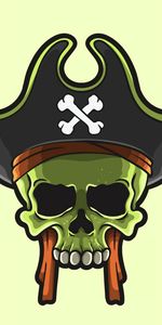 Pirate,Art,Skull,Vector