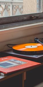 Plate,Vinyl Player,Retro,Music