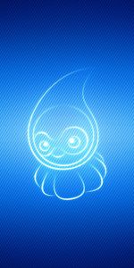 Castform,Мультфильм,Синий,Покемон,Вектор