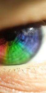 Rainbow,Macro,Iridescent,Eye,Eyelash,Eyelashes