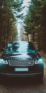 Range Rover,Vus,Voitures,Vue De Face,Une Voiture,Machine