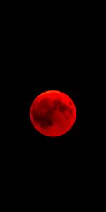 Lune Rouge,Pleine Lune,Éclipse,Univers,Lune