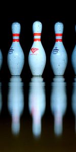 Réflexion,Jeu De Quilles,Skittles,Bowling,Ramer,Ligne,Sport