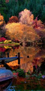 Paisaje,Ríos,Otoño