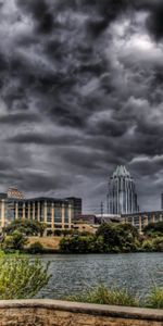 Rivers,Building,Monument,Cowboy James Storm,Cities,Hdr