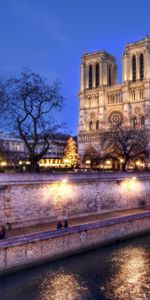 Rivers,Cathedral,Embankment,Quay,Cities,Hdr