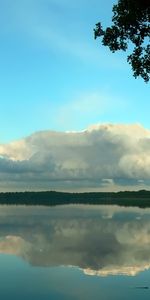 Nuages,Rivières,Paysage