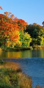 Rivières,Paysage,Automne