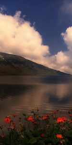 Rivers,Landscape,Clouds