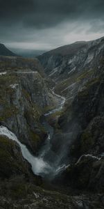 Rivers,Mountains,Rocks,Waterfall,Gorge,Nature