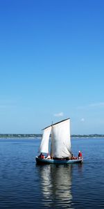 Scientifiques,Un Bateau,Nature,Rivières,Naviguer,Voile,Bateau