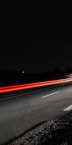 Road,Asphalt,Long Term Exposure,Turn,Night,Dark