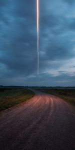 Road,Evening,Dahl,Nature,Glow,Distance