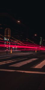 Road,Long Term Exposure,Cities,Night,Netherlands,Amsterdam