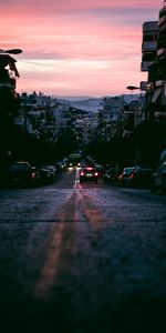 Road,Markup,Evening,Cities,Street