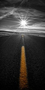 Road,Markup,Sunlight,Nature