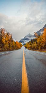 Nature,Route,Arbres,Personne,Montagnes,Humain,Automne