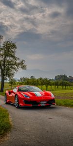 Ferrari,Route,Voitures,Vue De Côté,Sportif,Voiture De Sport,Voiture