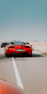 Road,Traffic,Movement,Back View,Rear View,Ferrari 458,Cars,Sports Car,Sports,Ferrari