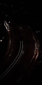 Roads,Night,Lines,Dark,Glow