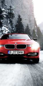 Transports,Hiver,Routes,Neige,Bmw,Voitures,Montagnes