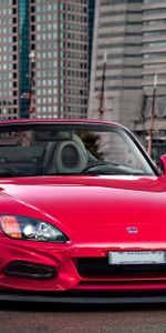 Roadster,S2000,Voitures,Vue De Face,Ville,Honda