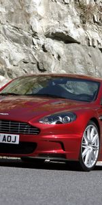 Voitures,Asphalte,Db,Dbs,Rocheux,Vue De Face,2008,Rocher,Aston Martin