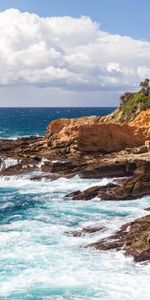 Naturaleza,Ondas,Roca,Chapoteo,Salpicar,Piedra,Una Roca