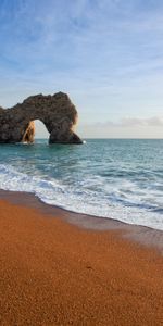 Rocks,Arch,Nature,Waves,Beach