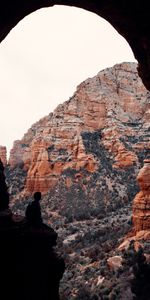 Rocks,Miscellanea,Miscellaneous,Loneliness,Cave,Lonely,Alone