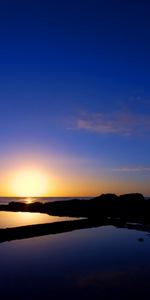 Roches,Grandes Lignes,Nature,Contours,Les Rochers,Horizon,Silence,Coucher De Soleil,Mer